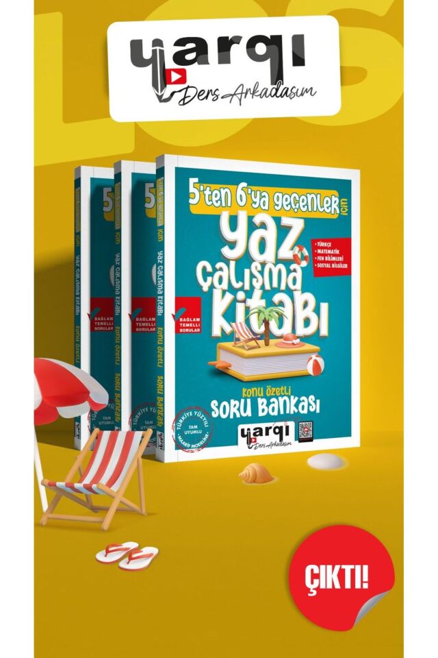 Yargı Yayınevi 5'ten 6'ya Geçenler İçin Yaz Çalışma Kitabı Konu Özetli Soru Bankası