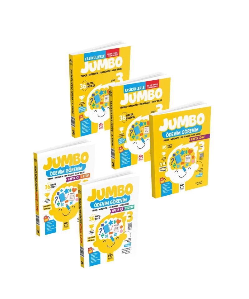 Model Eğitim Yayınları 3. Sınıf Fasiküllerle Jumbo Set