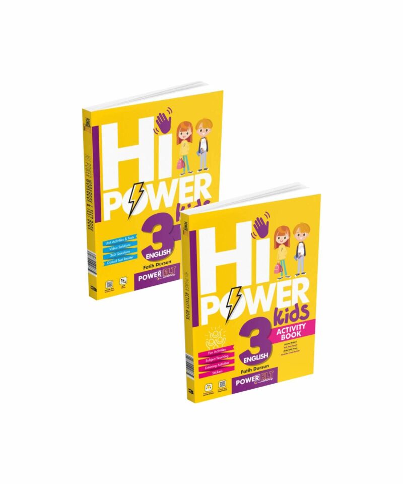 Power ELT Publishing 3. Sınıf İngilizce Hi Power Kids Seti