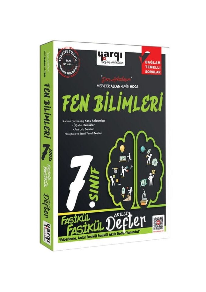 Yargı Yayınları 7. Sınıf Ders Arkadaşım Fen Bilimleri Fasikül Fasikül Akıllı Defter