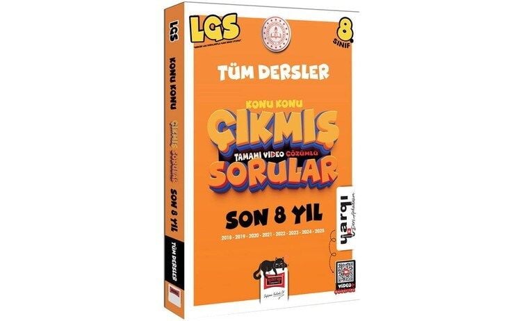 Yargı Yayınevi LGS 8. Sınıf Tüm Dersler Konu Konu Çıkmış Sorular Son 8 Yıl
