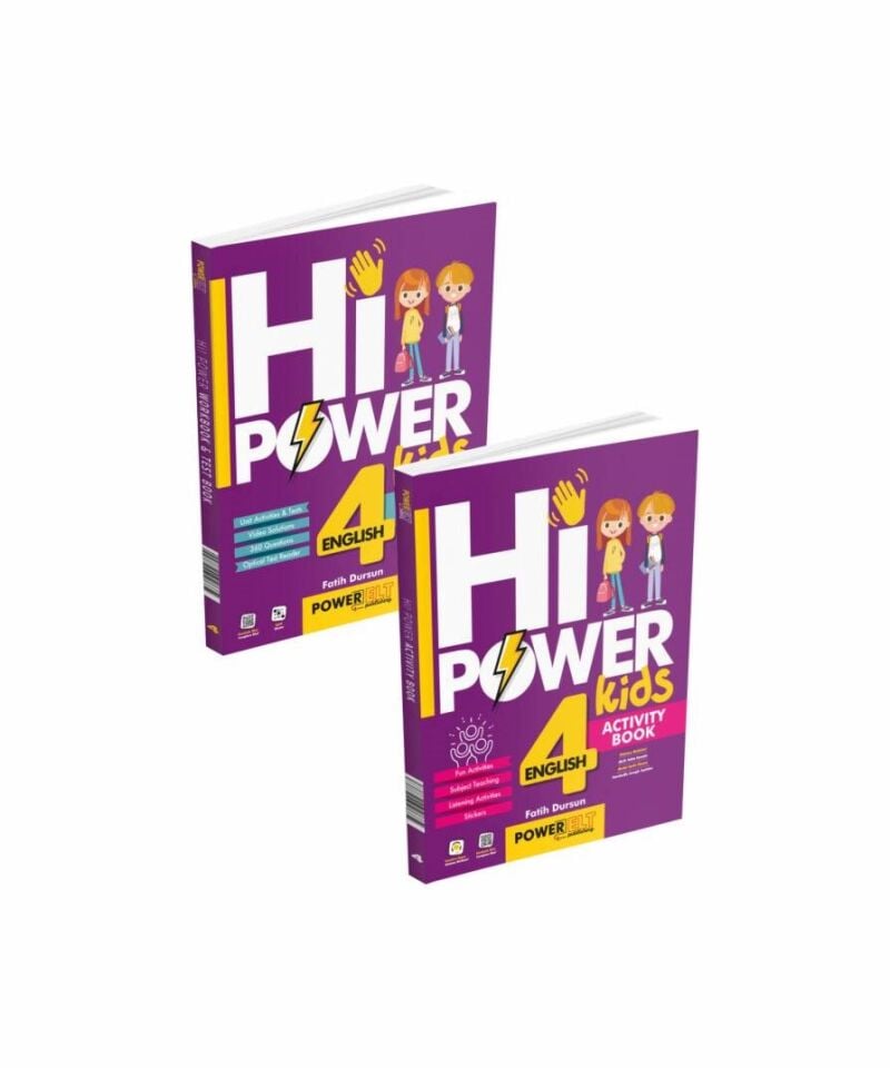 Power ELT Publishing 4. Sınıf İngilizce Hi Power Kids Seti