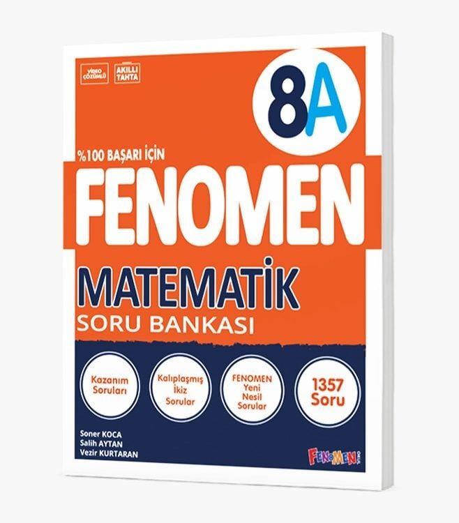 Fenomen Yayıncılık 8. Sınıf Matematik 8A Soru Bankası