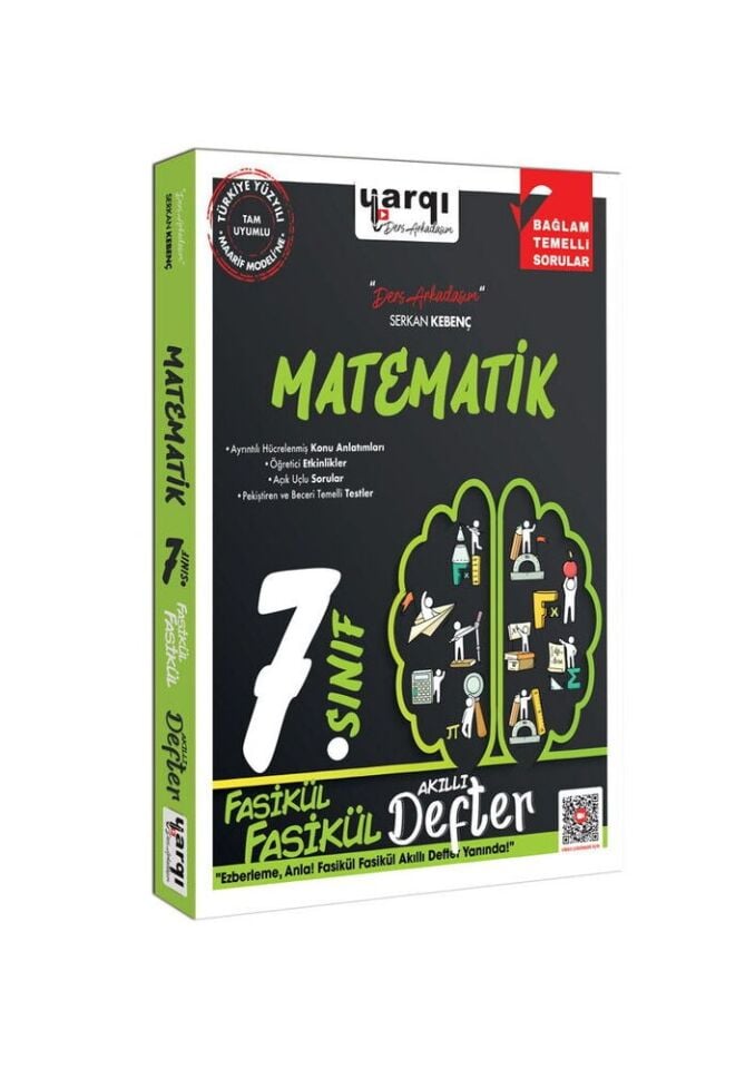 Yargı Yayınları 7. Sınıf Ders Arkadaşım Matematik Fasikül Fasikül Akıllı Defter
