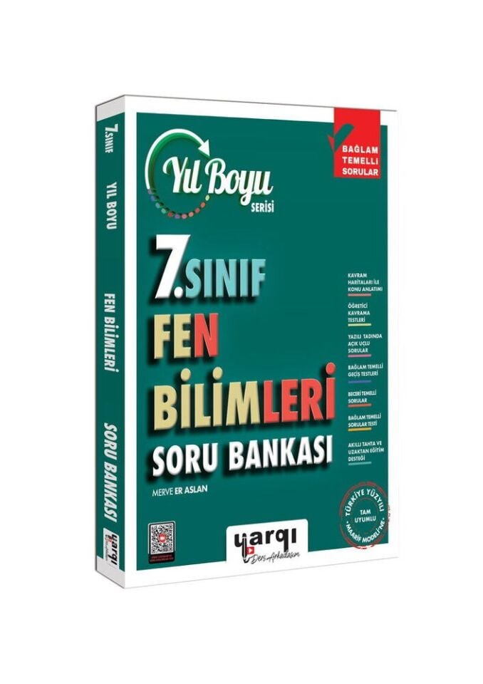 Yargı Yayınları 7. Sınıf Yıl Boyu Fen Bilimleri Soru Bankası