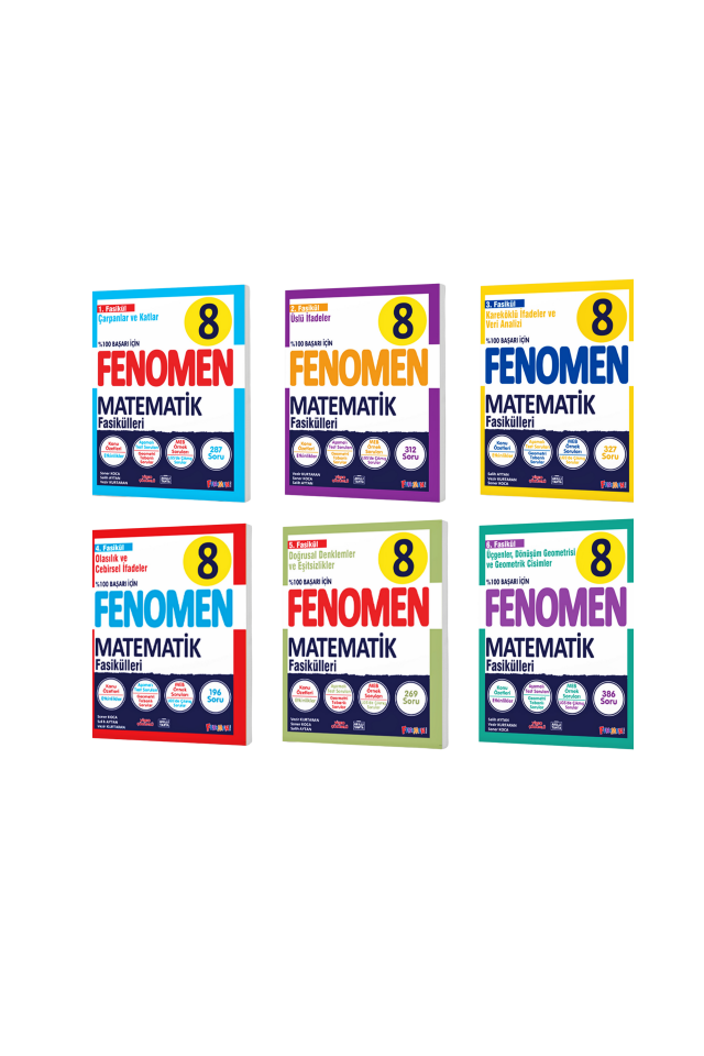 Lgs 8. Sınıf Matematik Fasikülleri Seti (6 Fasikül)