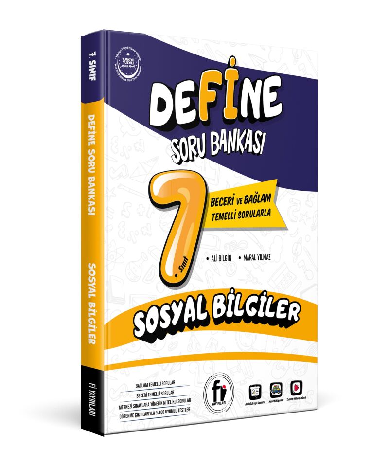 Fi Yayınları 7. Sınıf Define Sosyal Bilgiler Soru Bankası