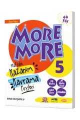 More & More Englısh 5.sınıf Haftalık Kazanım Kavrama Föyleri (44 Föy)