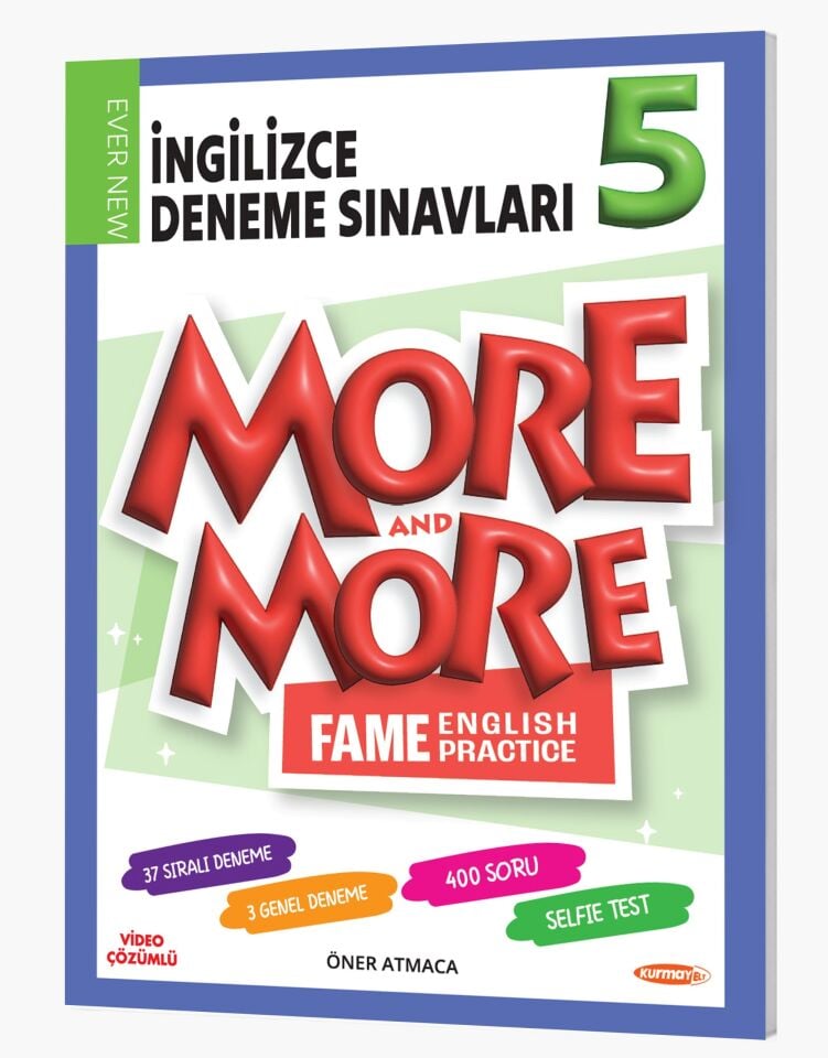 Kurmay ELT 5. Sınıf İngilizce More and More Deneme Sınavları Fame Practice
