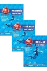8. Sınıf Mod Matematik- Fen Bilgisi- Ingilizce Soru Bankası (3lü Set)