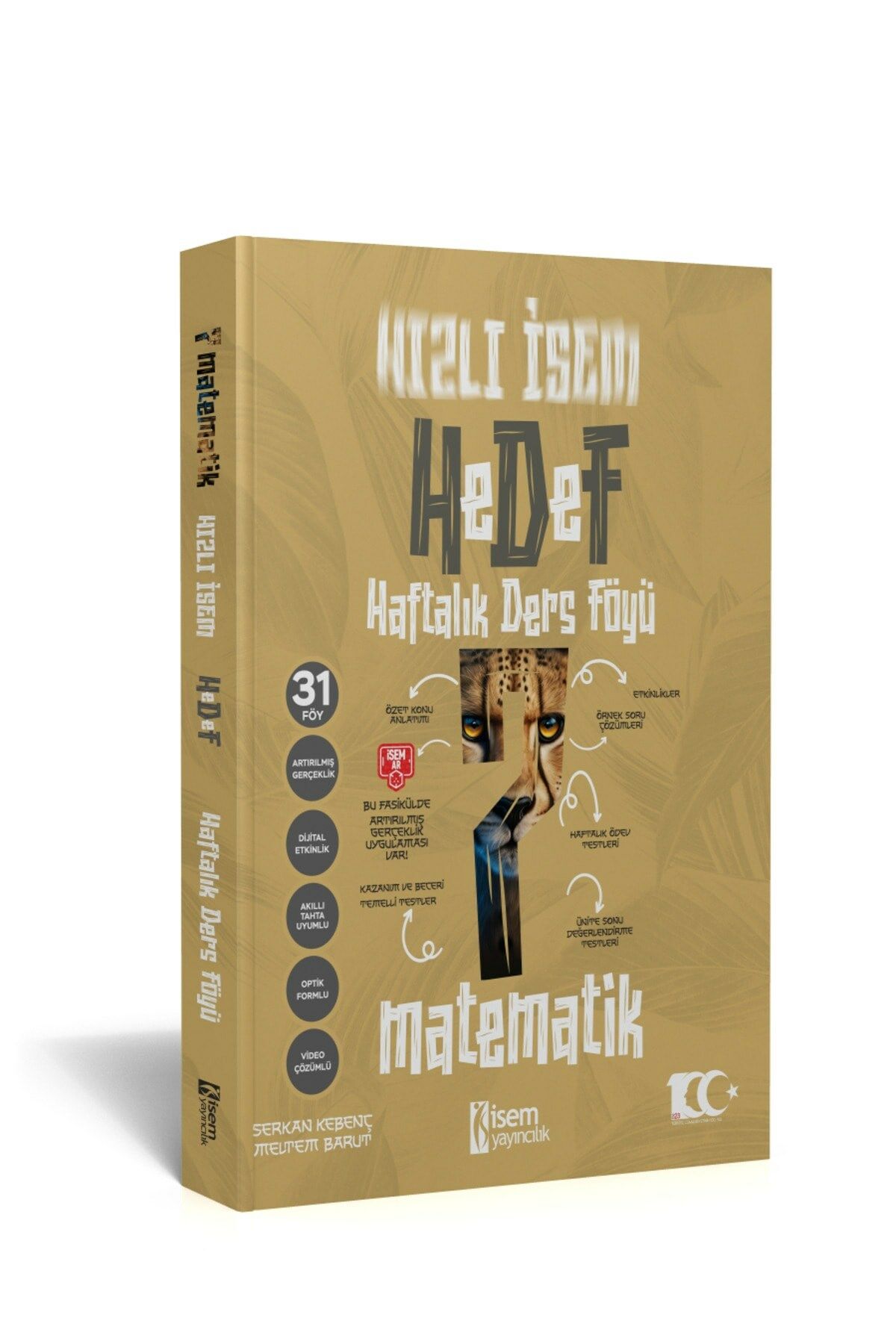 2024 HIZLI İSEM 7.SIN MATEMATİK HAFTALIK DERS FÖYÜ