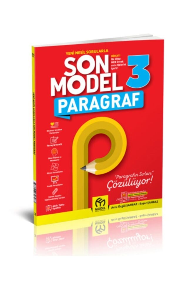 3. Sınıf Son Model Paragraf Soru Bankası (Yeni Nesil Sorularla)