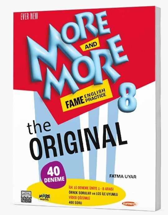 Kurmay ELT 8. Sınıf İngilizce More and More Deneme The Original 40 Deneme