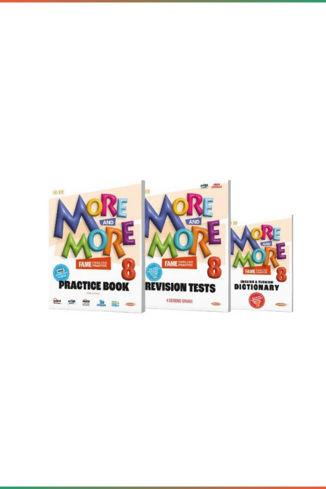 Kurmay ELT 8. Sınıf İngilizce More and More Seti Fame Practice 3 Kitap