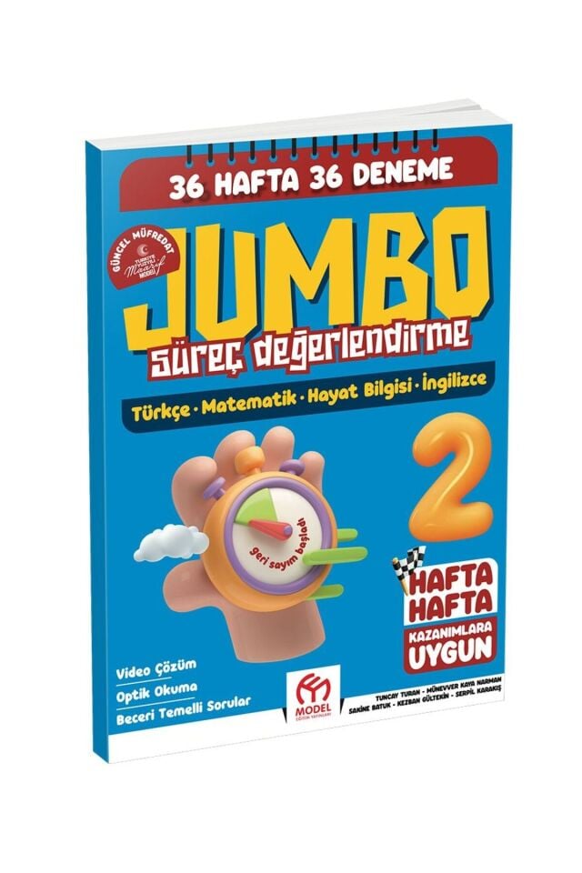 2. Sınıf Jumbo Süreç Değerlendirme 36 Hafta 36 Deneme