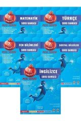 7. Sınıf Mod Türkçe-matematik-fen Bilgisi-sosyal Bilgiler-ingilizce Soru Bankası (5li Set)