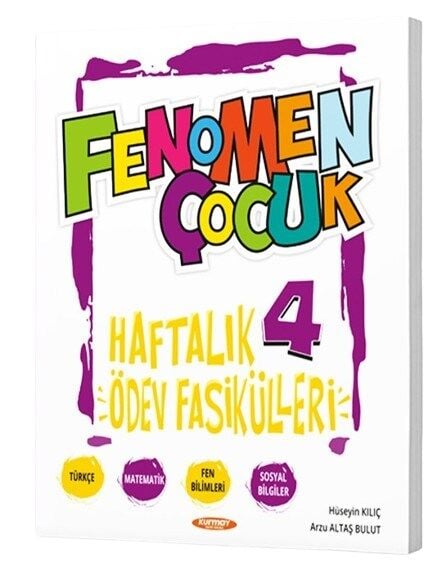 Kurmay Yayınları 4. Sınıf Fenomen Çocuk Haftalık Ödev Fasikülleri