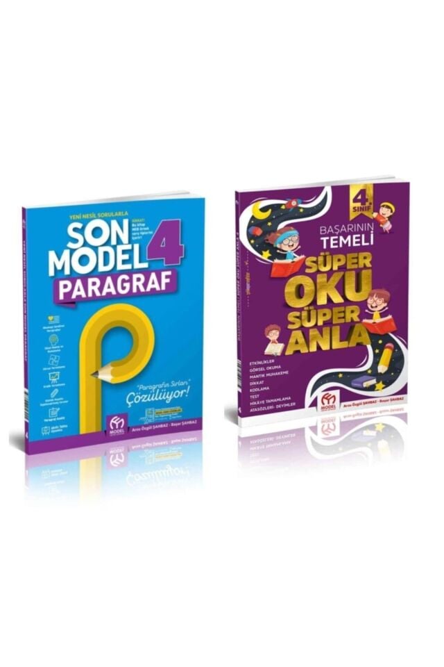 4. Sınıf Son Model Paragraf Süper Anla Seti