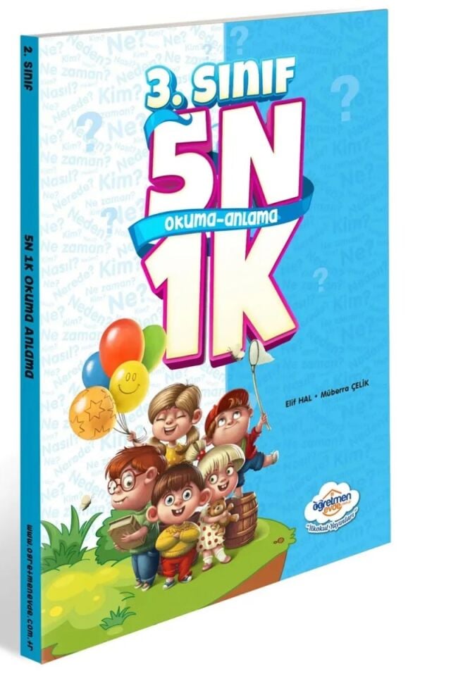 Öğretmen Evde Yayınları 3. Sınıf 5N 1K Okuma Anlama