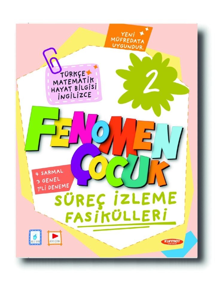 Kurmay Yayınları 2. Sınıf Fenomen Çocuk Süreç İzleme Fasikülleri 7'li Deneme