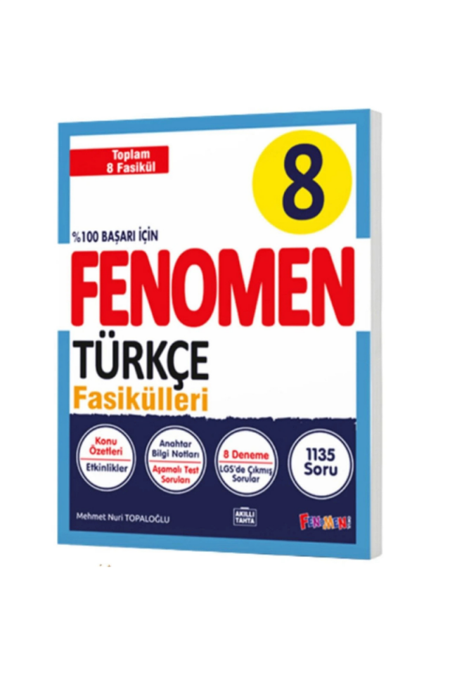Lgs 8. Sınıf Fenomen Türkçe Fasikülleri