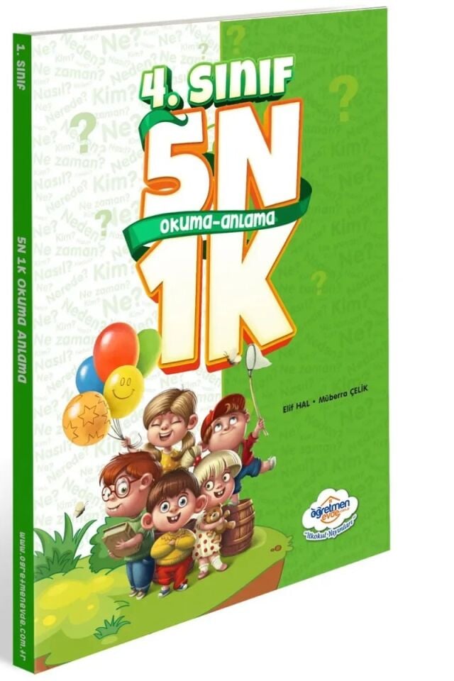 Öğretmen Evde Yayınları 4. Sınıf 5N 1K Okuma Anlama