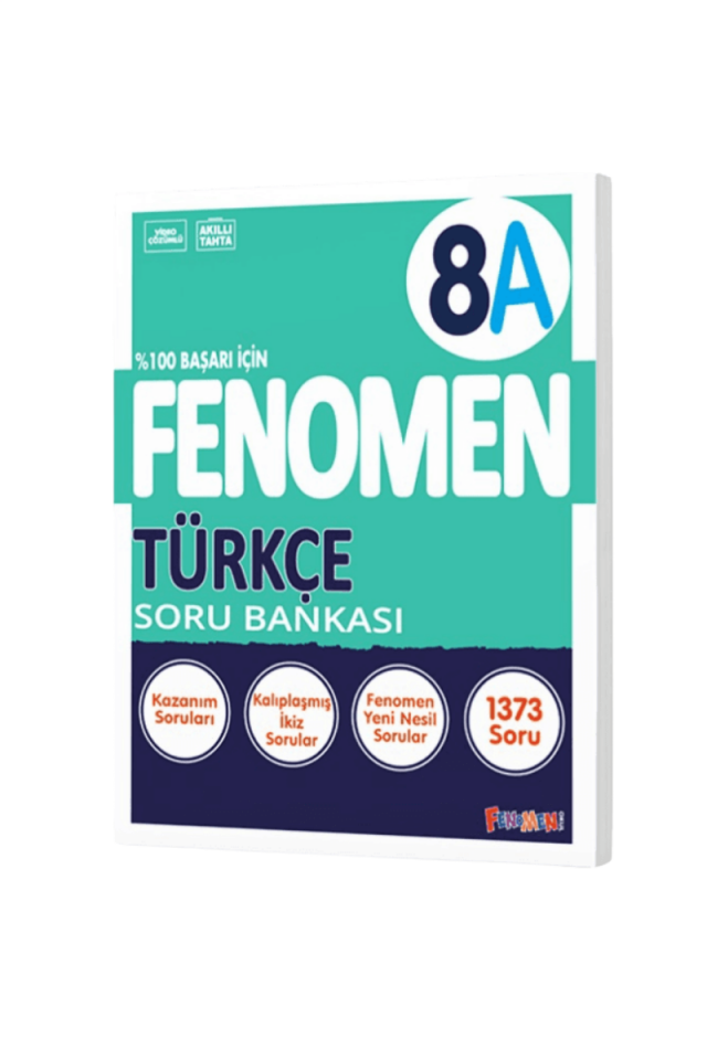 Fenomen Yayıncılık 8. Sınıf Türkçe 8A Soru Bankası