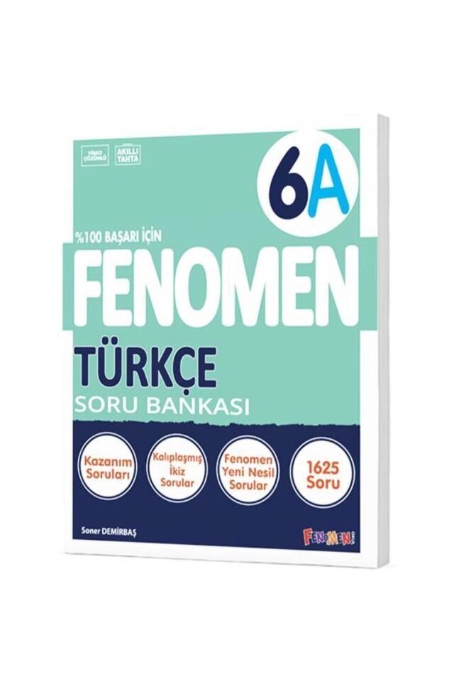 6A Fenomen Türkçe Soru Bankası Kurmay Yayınları