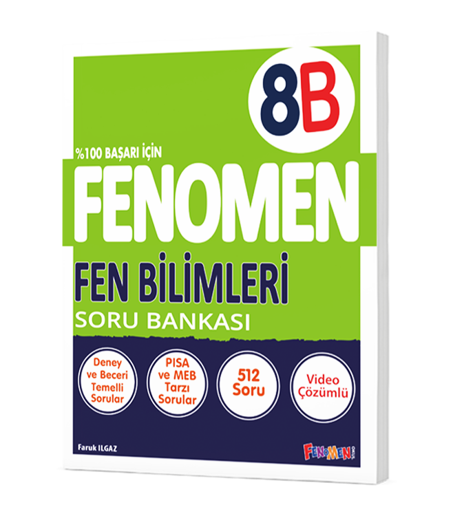 Lgs 8B Fenomen Fen Bilimleri Soru Bankası