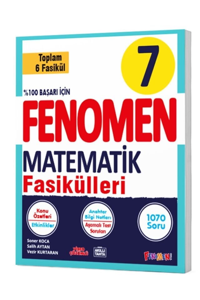 7. Sınıf Fenomen Matematik Fasikülleri