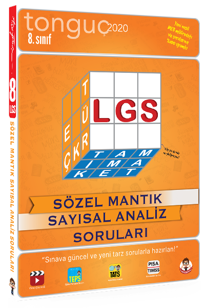 Tonguç Akademi 8. Sınıf LGS Sözel Mantık Sayısal Analiz Soruları