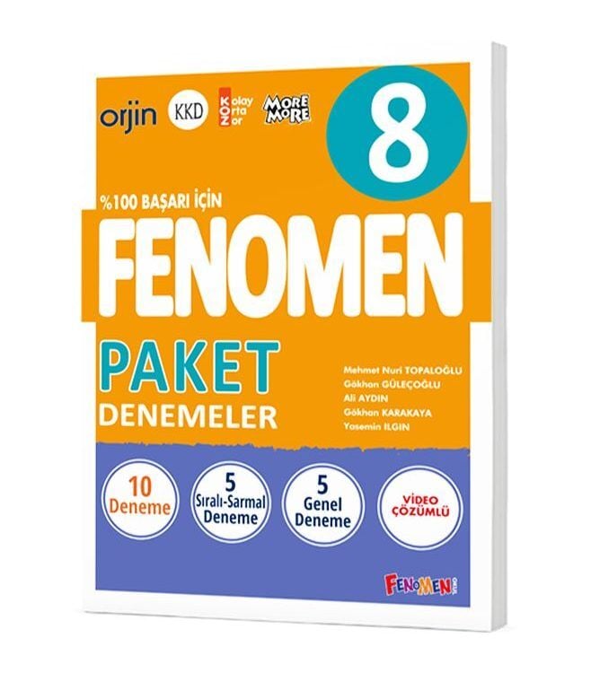 8. Sınıf Fenomen Paket 10 Deneme