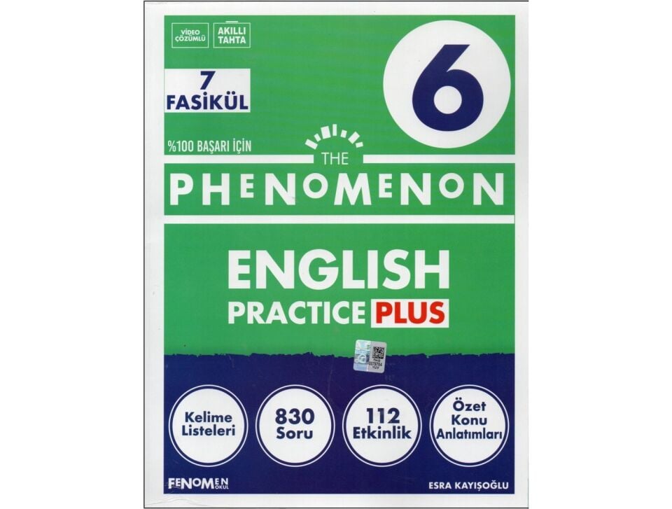 Fenomen 6 The Phenomenon Englısh Practıce Plus (7 Fasikül)