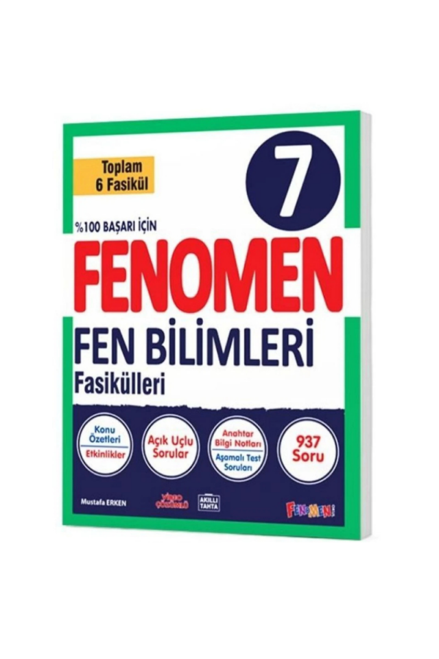 7. Sınıf Fenomen Fen Bilimleri Fasikülleri (6 Fasikül)