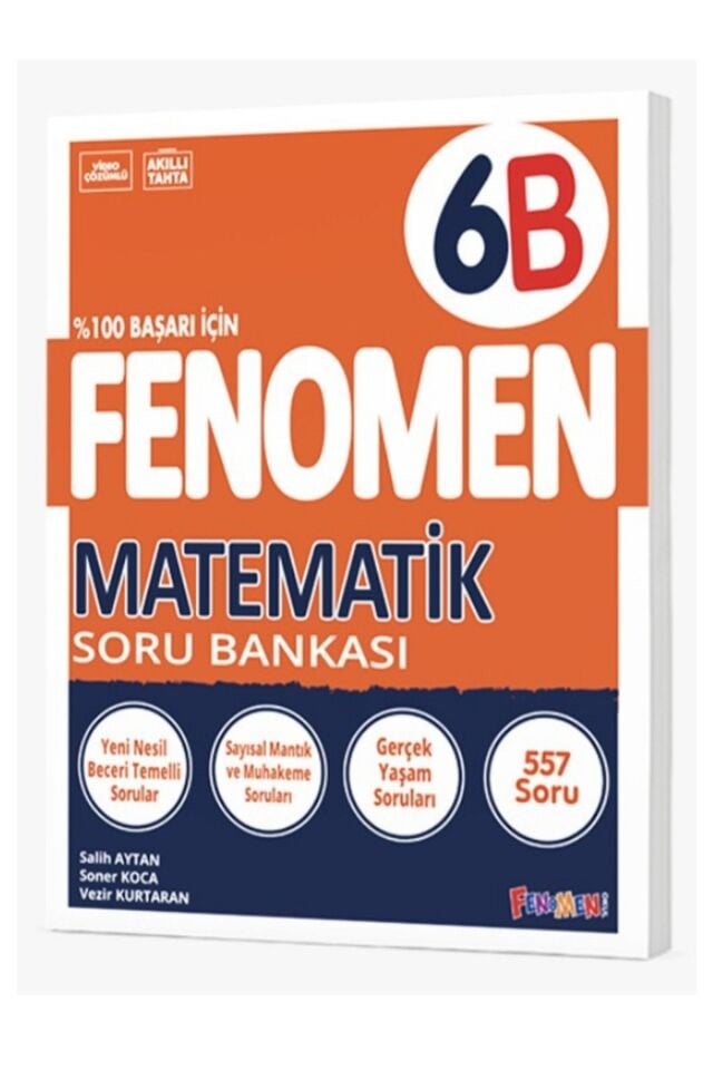 6B Fenomen Matematik Soru Bankası