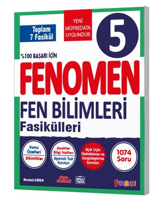 Fenomen Yayıncılık 5. Sınıf Fen Bilimleri Fasikülleri