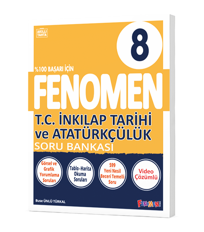 Lgs 8. Sınıf Fenomen İnkılap Tarihi Soru Bankası