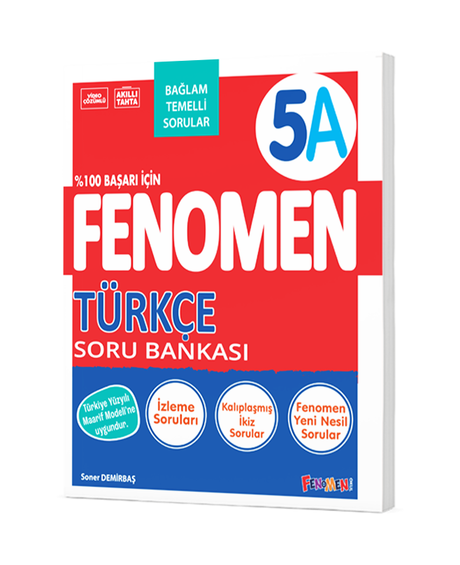5. Sınıf 5A Fenomen Türkçe Soru Bankası