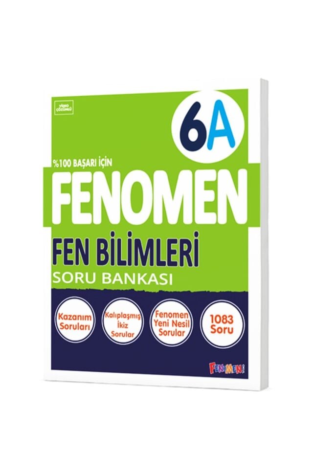 6. Sınıf 6A Fenomen Fen Bilimleri Soru Bankası
