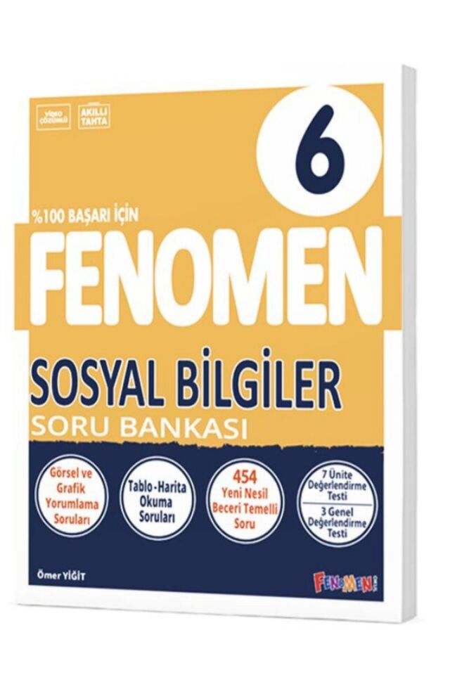 6. Sınıf Fenomen Sosyal Bilgiler Soru Bankası