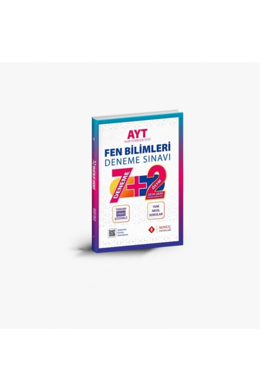 Sonuç Yayınları Ayt Fen Bilimleri 7+2 Deneme 2021-2022