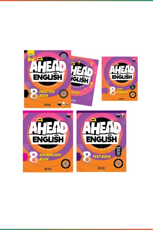 Team ELT 8. Sınıf İngilizce Ahead with English Seti 4 Kitap