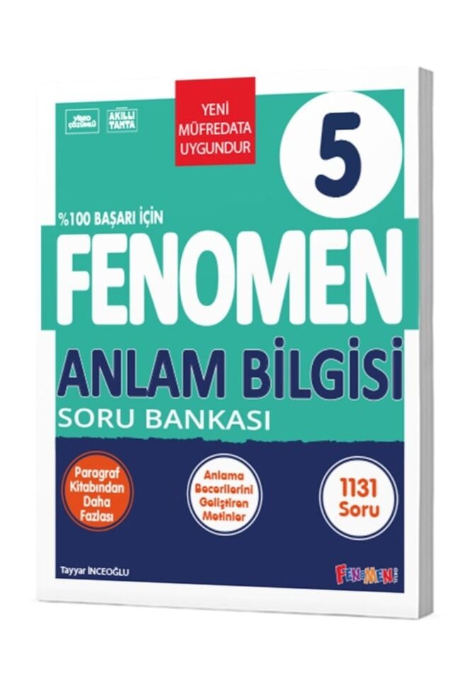 5. Sınıf Fenomen Anlam Bilgisi Soru Bankası