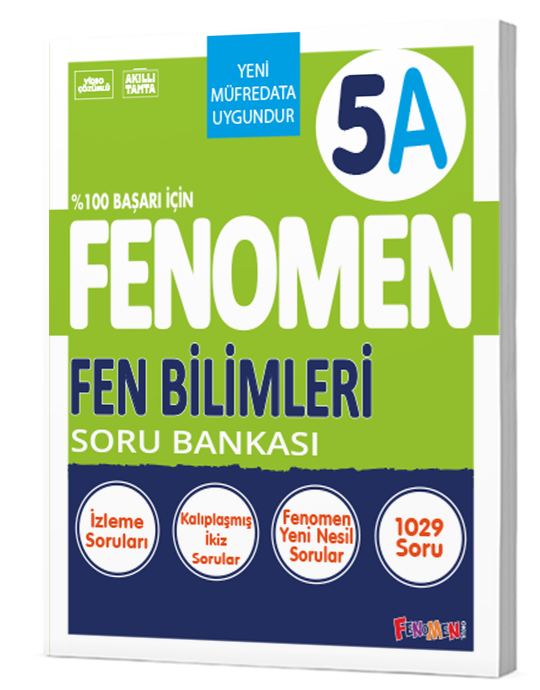 Fenomen 5. Sınıf Fen Bilimleri Soru Bankası (A)
