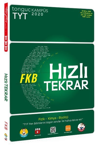 Tonguç Akademi TYT FKB Hızlı Tekrar