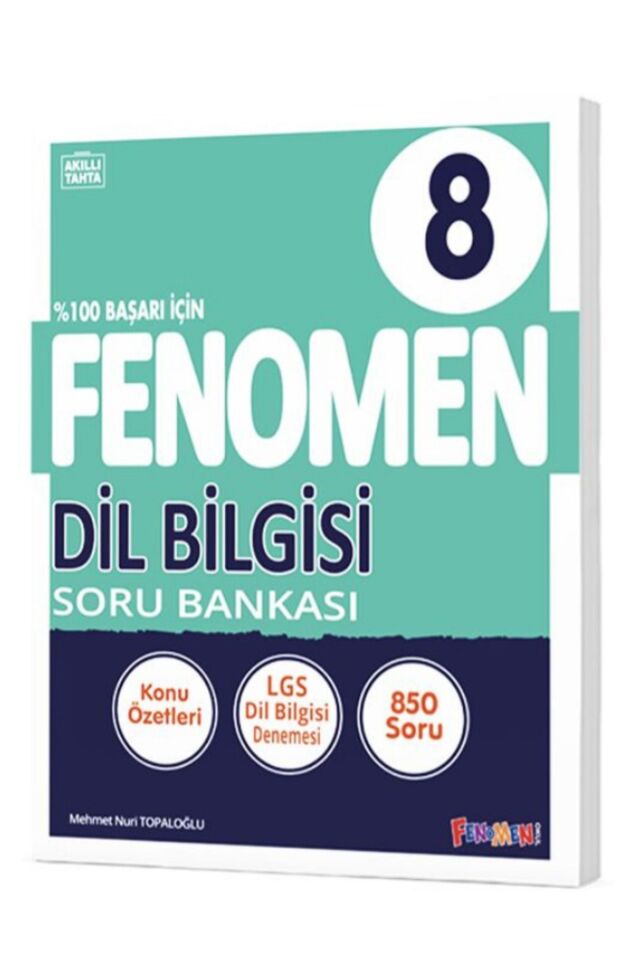 Lgs 8. Sınıf Fenomen Dil Bilgisi Soru Bankası