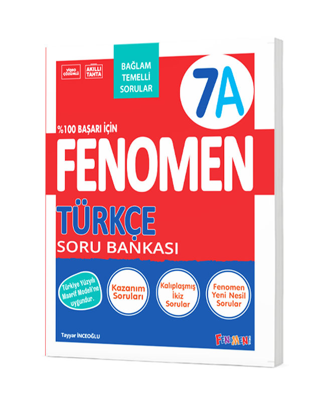 7. Sınıf 7A Fenomen Türkçe Soru Bankası