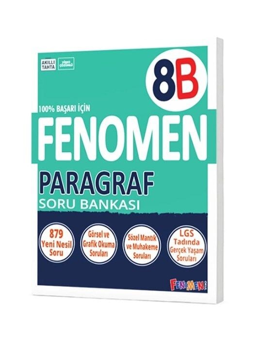 Fenomen Yayıncılık 8. Sınıf 8B Paragraf Soru Bankası