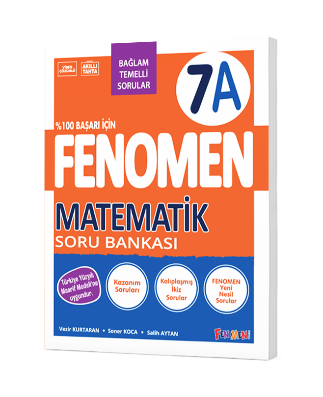 7. Sınıf 7A Fenomen Matematik Soru Bankası