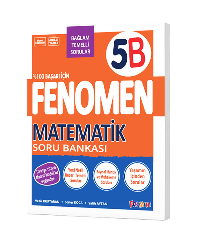 5. Sınıf 5B Fenomen Matematik Soru Bankası